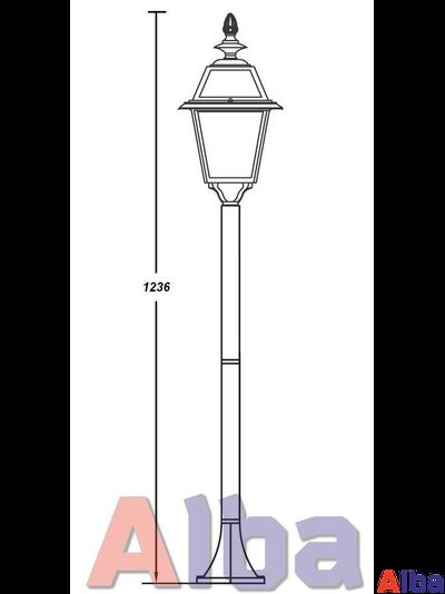 Faro frost 91106 Парковый светильник