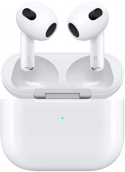 Apple AirPods (3-го поколения) белый (MME73)