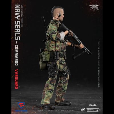 Штурмовик "морских котиков" США - Коллекционная фигурка 1/12 SCALE Special Assault Team Top Soldier (LW020) - CRAZY FIGURE