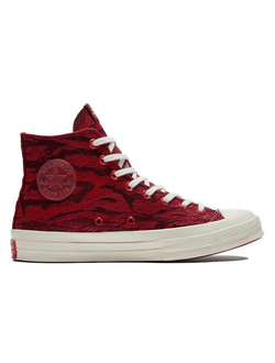 Кеды Converse Chuck Taylor 70 бордовые высокие