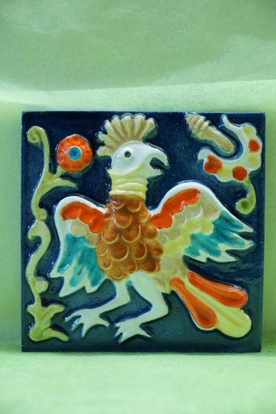 Феникс (изразцовая плитка)