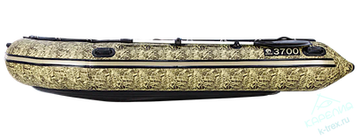 Лодка ПВХ Мастер Лодок Apache 3700НДНД Камуфляж Камыш