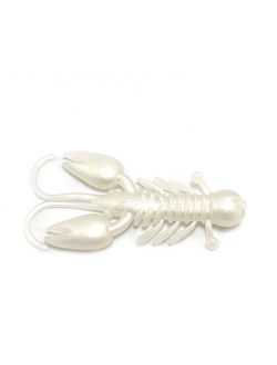 Приманка силиконовая Boroda Baits Grawler 80 131-White Death Pearl