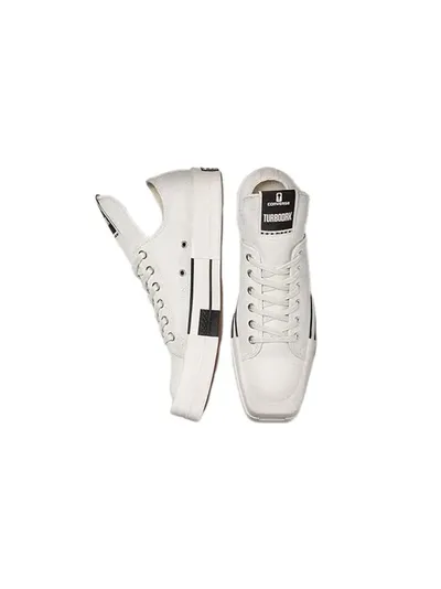 Кеды Converse Rick Owens DRKSHDW DRKSTAR Turbodrk белые низкие