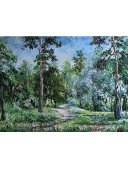 Пейзаж Одиннадцатая Парковая Круглова Светлана