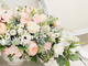 Композиция из искусственных цветов на президиум - Нежность № КП001