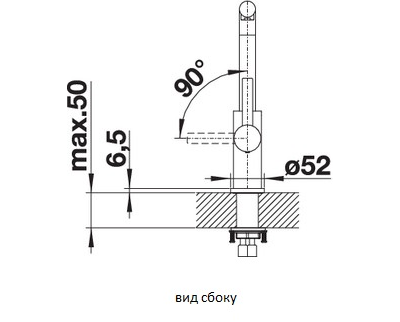 Смеситель Blanco LANORA