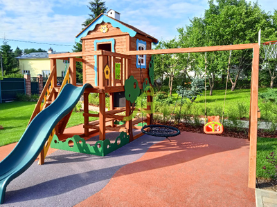Детская деревянная площадка "IgraGrad Домик 2 Совёнок" фото 6