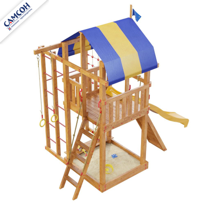 ДЕТСКАЯ ДЕРЕВЯННАЯ ИГРОВАЯ ПЛОЩАДКА САМСОН СПАРТА в Воронеже