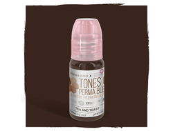 (УЦЕНКА) "Tea and Toast" - Пигмент для татуажа бровей Perma Blend (США)