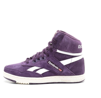 Кроссовки Reebok Classic фиолетовые высокие