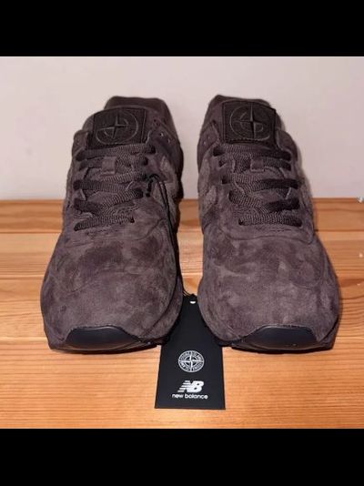 New Balance x Stone Island 574 Legacy Ghost 'Dark Brown'