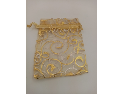 Мешочек подарочный с узором 10*12
