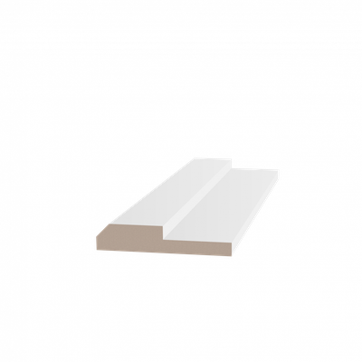 Универсальный элемент- Наличник (молдинг) для обрамления дверей, окон и любых проёмов из архитектурного ЛДФ- декора Ultrawood (Ультравуд) N 8513