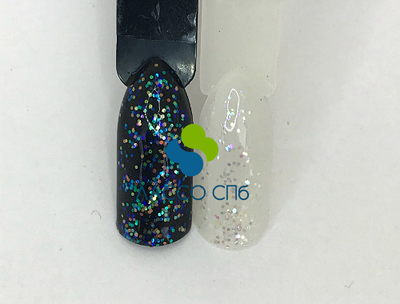 Иридисцентный глиттер блестки Ирис Радужный 0,4 мм