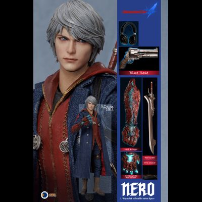 ПРЕДЗАКАЗ - Неро (DMC 4, серия Devil May Cry) - Коллекционная фигурка 1/6 Devil May Cry Nero (DMC400) - ASMUS TOYS ?ЦЕНА: 25500 РУБ.?