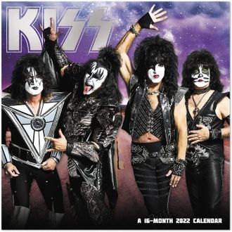 Kiss Official Календарь 2022, Иностранные перекидные календари 2022, Intpressshop