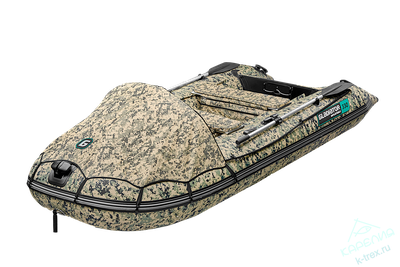 Лодка ПВХ Gladiator Active C330AL Camo с алюминиевым полом