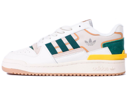 Adidas Forum Exhibit Low White Green Yellow
