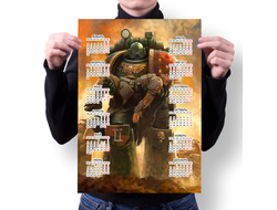Календарь настенный Warhammer 40000, Вархаммер 40000 №8