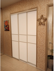 перегородка из 3х секций со сложением в одну сторону.