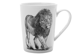 Кружка Африканский лев, 450 мл подарочная упаковка