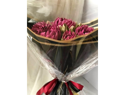 хризантемы из зефира