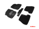 Комплект ковриков 3D FORD FOCUS3(АКПП)11-15 черные (компл)