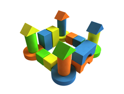 Мягкий конструктор ROMANA «Королевство» ДМФ-МК-20.90.01