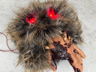 Ventilation with monster on a pneumatic