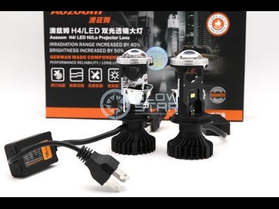 Билед модули Aozoom Mini-Led H4 мини линзы, 6000K, 12V, 35W/45W (комплект, 2шт)