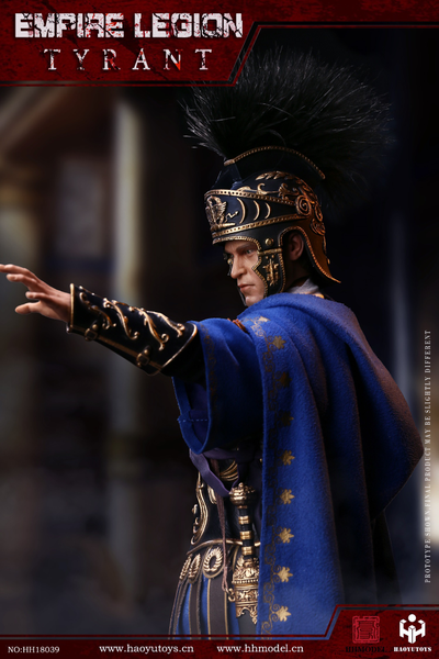 Император Коммод (Хоакин Феникс, "Гладиатор") - КОЛЛЕКЦИОННАЯ ФИГУРКА 1/6 Imperial Legion Tyrant Black Gold Deluxe Edition (HH18039) - HHmodel x HaoYuTOYS
