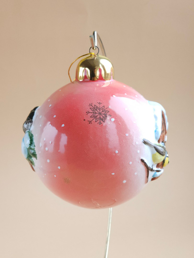 Шар ёлочный "Птички"