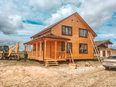 ДЖ-01 ГАБАРИТНЫЕ РАЗМЕРЫ: (10Х7,5М) 1,5 ЭТАЖА, ОБЩАЯ ПЛОЩАДЬ: 191М² (модификация 1)