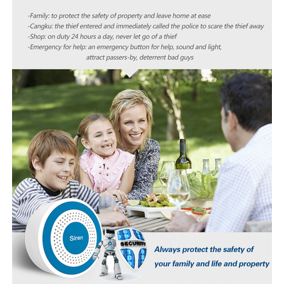 Беспроводная сирена 85 дБ GauTone PE519