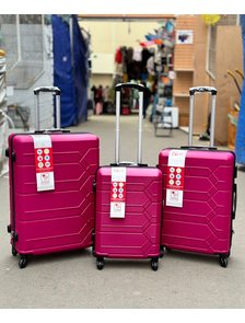 Чемодан большой Neyron ABS L малиновый