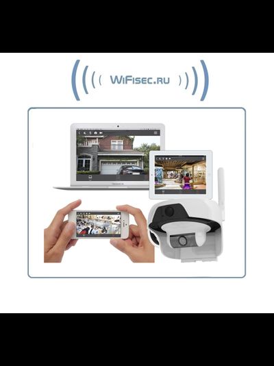 FreeCam, Всепогодная автономная беспроводная (WiFI) IP видеокамера на аккумуляторе с DVR на солнечной батарее, HD (Clever Dog)