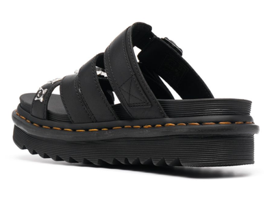 БОСОНОЖКИ DR. MARTENS НА МАССИВНОЙ ПОДОШВЕ ЧЕРНЫЕ