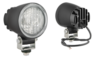 Дополнительная противотуманная светодиодная LED фара Wesem CDC2 480.01, диаметр 84 мм (с проводом)