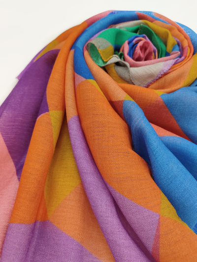 Павловопосадский палантин 10188-4