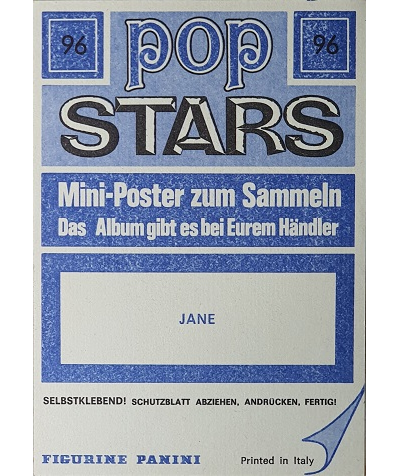 Jane Музыкальные открытки, Original Music Card, винтажные почтовые открытки, Intpressshop