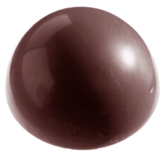 CW2252 Поликарбонатная форма для шоколада Сфера 59 мм Chocolate World, Бельгия