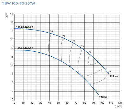 NBW 100-80-200-3.0/4-G