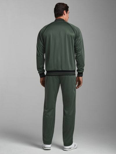 Спортивный костюм хаки, мужской, 10SKM-1635