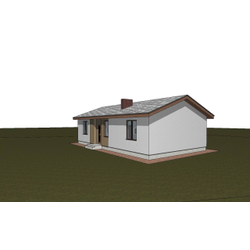 Одноэтажный дом с тремя спальнями 99м² (S9)