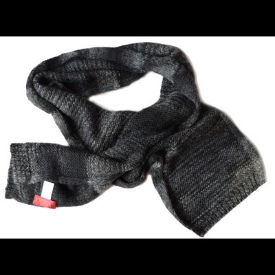 Вязаный шарф из меланжевой пряжи Италия vizio