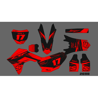 наклейки на Honda CRF RX 2017 2018  #2698