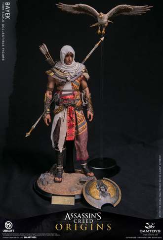 ПОСЛЕ ОБЗОРА - Ассасин Байек (Ассасинc Крид: Истоки) - Коллекционная ФИГУРКА 1/6 scale Bayek Collectible Figure Assassin's Creed Origins (DMS013) - Damtoys