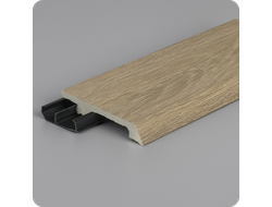 Плинтус из дюрополимера Winart Quadro Pro 80х16х2000 мм. Лаго 005