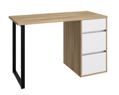 Стол С-401 блэквуд ячменный/меренга